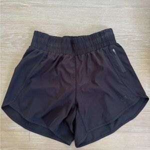Grand Running Club GRC women’s black athletic elastic waist shorts size XL